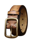 38CM Leather Belt Men's