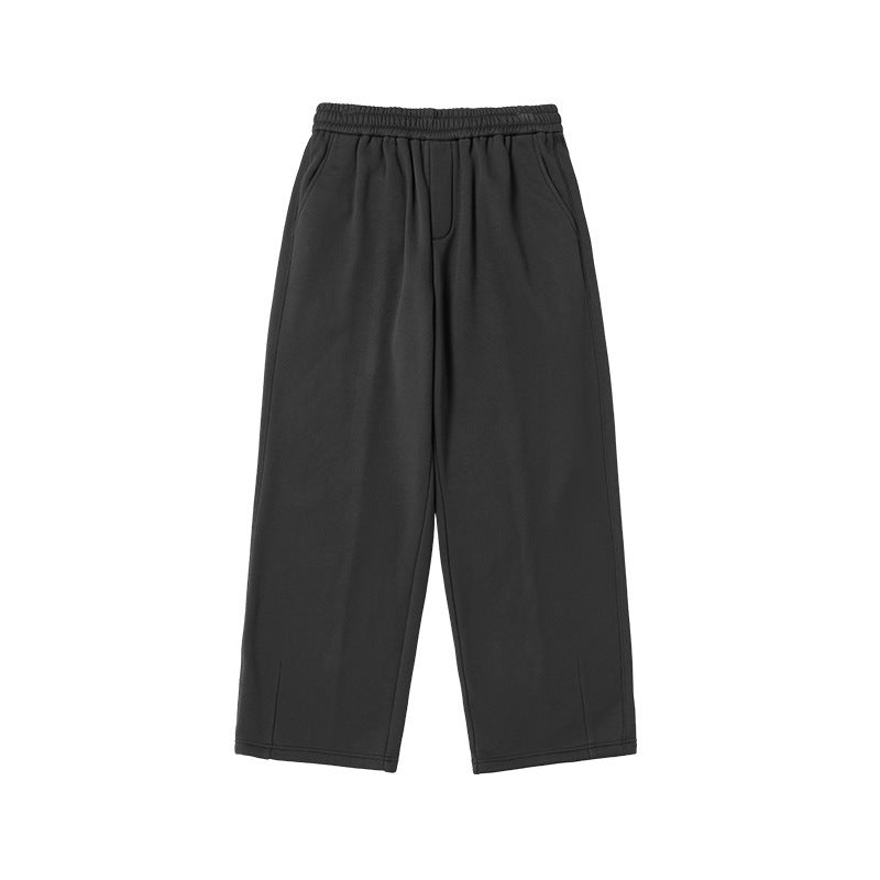 Thermal Fleece Drawstring Trousers For Men