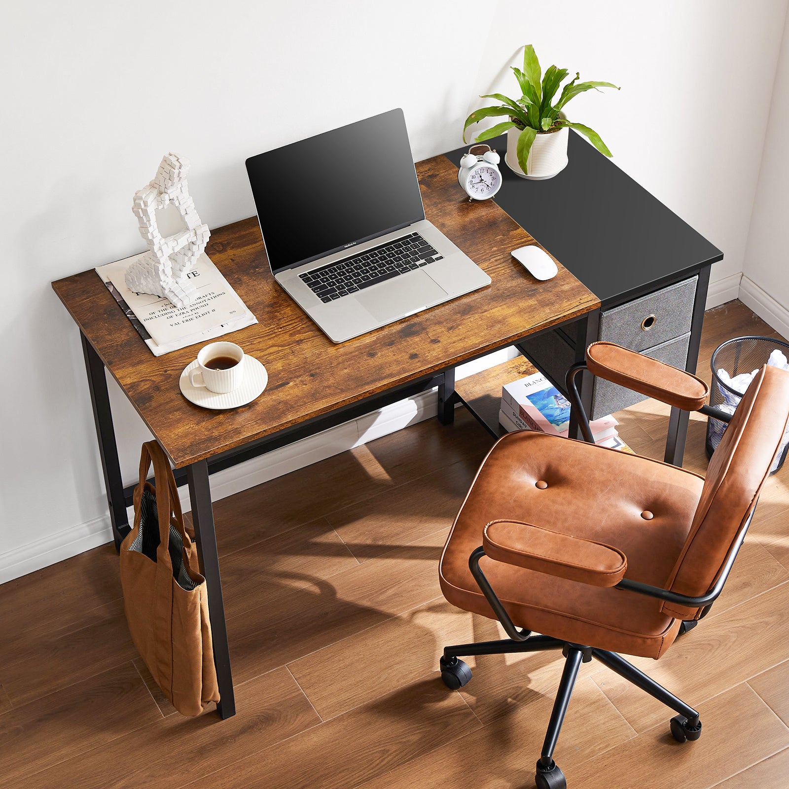 Computer Desk With Drawer ( USA ONLY 3 TO 5 DAYS SHIPPING)