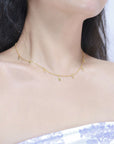 18K Gold High-grade Niche Necklace For Women (3 to 7 days shipping)