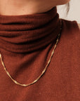 Women's Double Layered Chain Collarbone