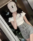 Women’s High-Waist Denim Hot Pants – Casual Light Blue Summer Staple