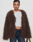 Coat Faux Fur Jacket