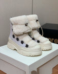 Winter Fur Ankle Boots For Women