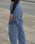 Women's All-matching Straight Jeans