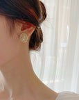 Vintage Hong Kong Style Earrings women