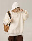 Loose Hooded Sweater Idle Style Adjustable men