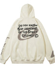 MEN’s Creative Cartoon Foam Printed Hoodie – Playful Streetwear with a Bold Edge
