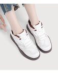 White Women's Fashion Board Shoes