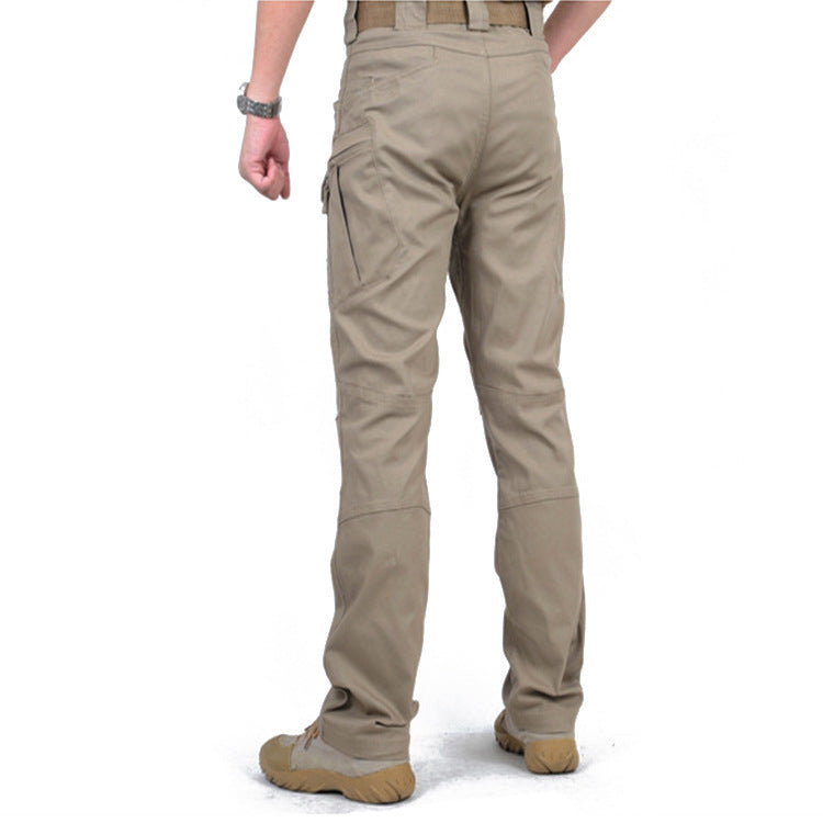 Cotton Tactical Cargo Pants Men Hard-wearing Shorts