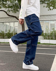 Men Wide Leg Jeans (3 to 7 DAYS SHIPPING)