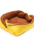 Pet Bed Mat New Pet Soft Dog Cat Blanket Fleece Cat Bed Mat Soft Warm Sleep Mat Cat Supplies Winter Foldable Pet Cushion