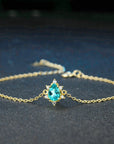 Natural Apatite stone  Bracelet