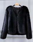 Fashionable imitation fox fur coat fur coat fur coat fur coat short style