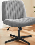 Cross-Legged Chair,No Wheels Armless Swivel Home Office Chair * ( USA ONLY 3 TO 5 DAYS SHIPPING)