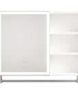 Modern 32x28 Inch Bathroom Cabinet With Mirror And LED Lights ( USA ONLY  + 3 TO 5 DAYS SHIPPING)