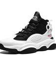 Men’s High-Top Basketball Shoes – Shock Absorbing & Non-Slip Court Sneakers