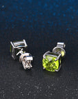 Natural Peridot Earrings