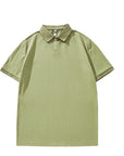 Lapel Polo Shirt Men's