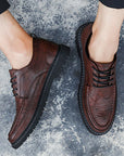 Men's Shoes Small Leather Shoes