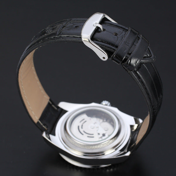 Mechanical Watch Men&#39;s Leather