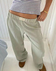 Fashion Casual Striped Trousers Summer Wide Leg Pants Men