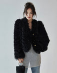 Lamb Wool Coat Women's