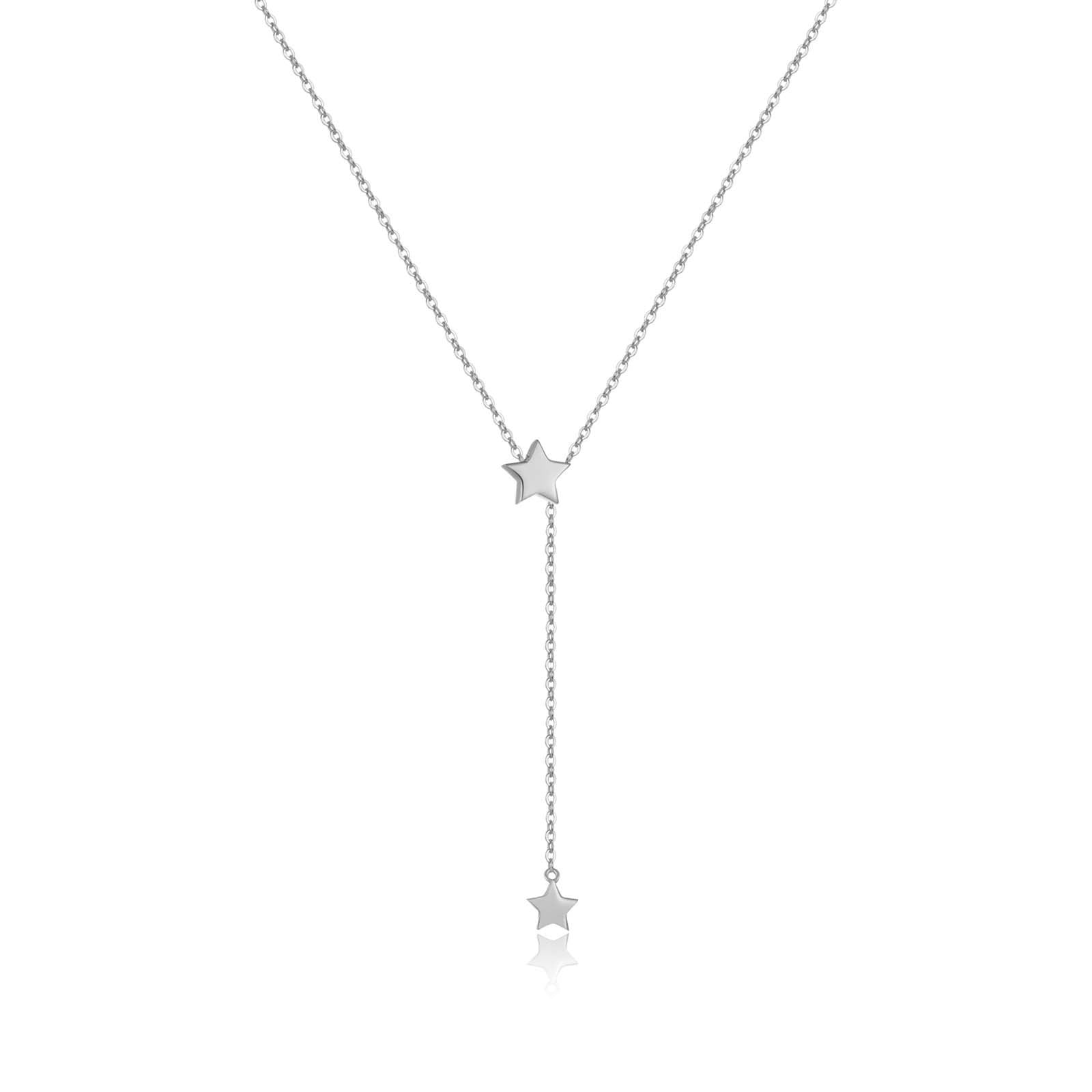 Moon And Star Pendant Necklace