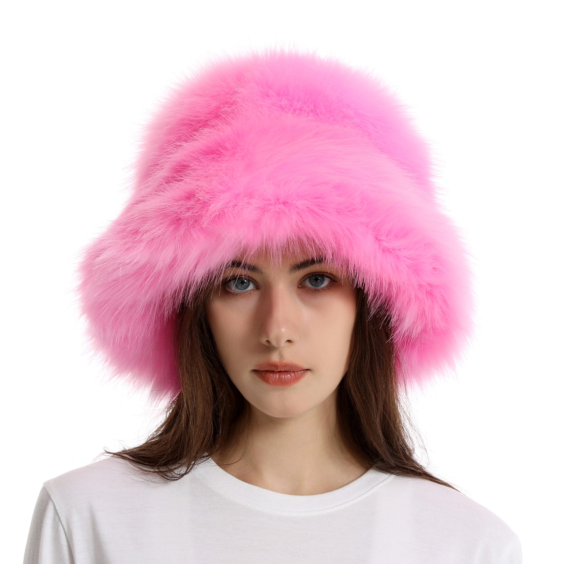 WOMEN'S Winter Warm Thickened Faux Fur Hat – Cozy Elegance with European Style