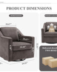 Rotating Decorative Chair ( USA ONLY + 3 TO 5 DAYS SHIPPING)