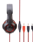 Light-emitting Head-mounted PS5 Gaming Headset Head-mounted