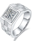 High Quality  Moissanite Diamond Ring  Men