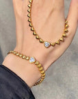 women Fashion Heart-shaped Bracelet Fashion All-match