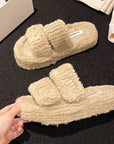 Winter Slippers With Look Design Fashion Indoor Outdoor Garden Home Shoes