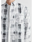 Men’s Pure Cotton Casual Cardigan Coat – Retro Plaid Shirt