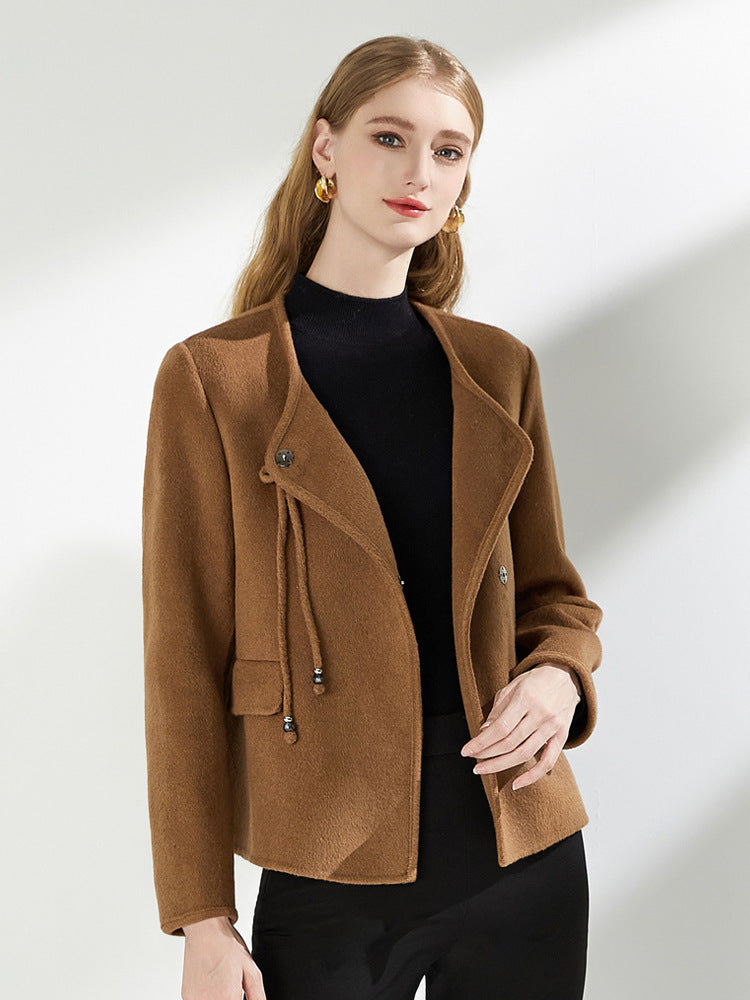 Women&#39;s Slim-fit Woolen jacket