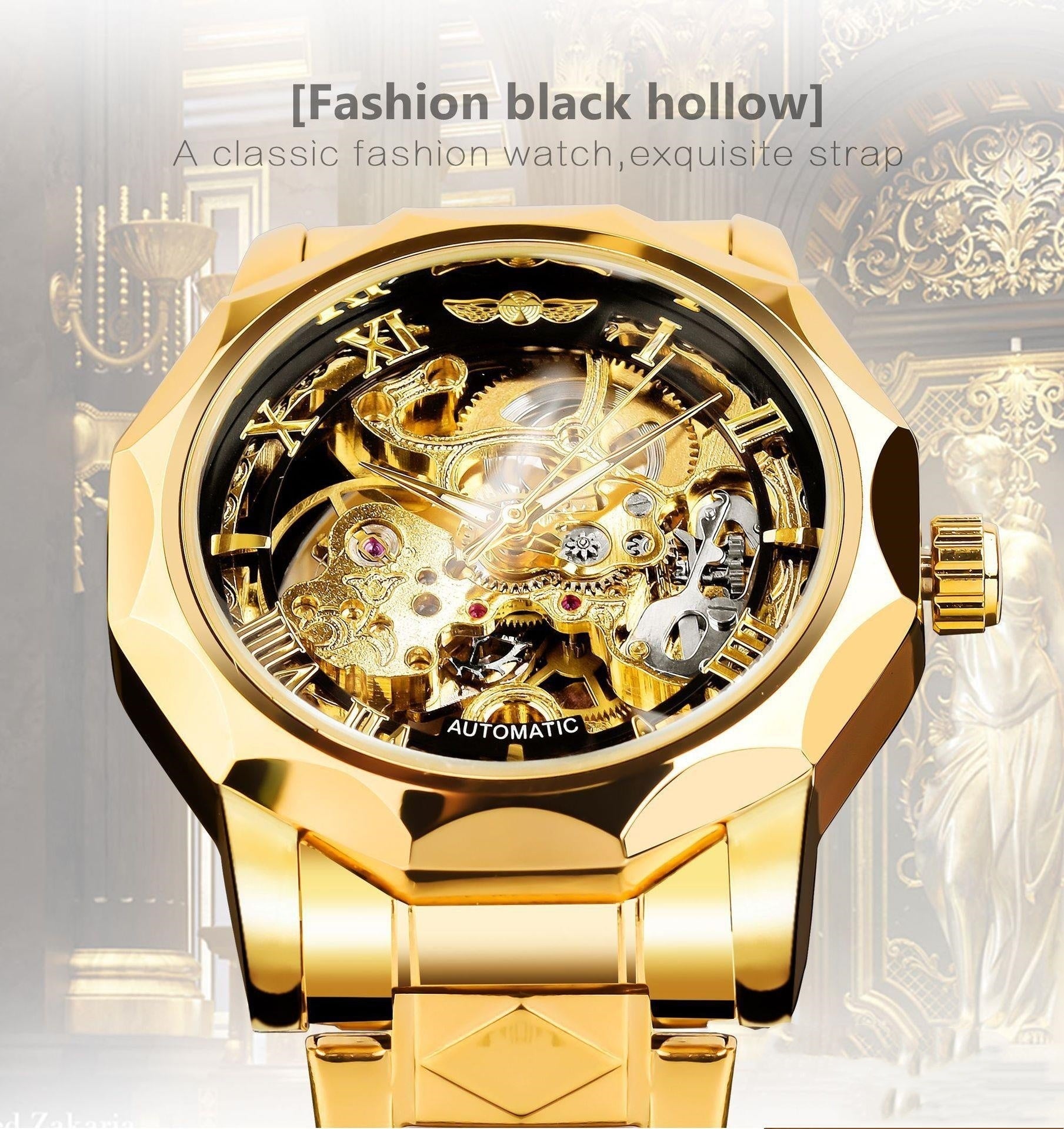 Luminous Men&#39;s Automatic Mechanical Watch