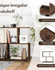 Transform Your Space With These Stylish 2-Tier Wooden Bookcases ( USA ONLY 3 TO 5 DAYS SHIPPING)