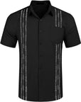 Havana Breeze: Cuban-Inspired Guayabera  MEN Shirt