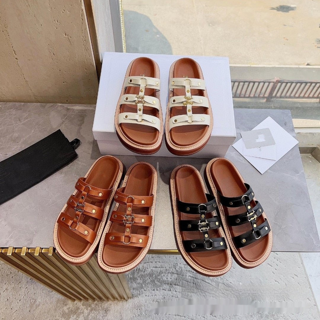 👑 Goddess Gladiators: Women&#39;s Roman Holiday Sandals