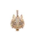 Wolf Head Necklace Pendant Men's ( 3 to 7 Days shipping)