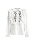 Lace White Shirt For Women