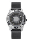 Magnetic Black Technology Metal Student Men's Watch