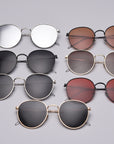 Round Sunglasses Tide Retro Polarized men