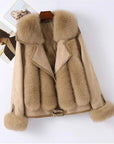 Fur Women's Fur Imitation Fox Fur Jacket