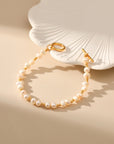 Natural Freshwater Pearl Elegant Handmade Bracelet