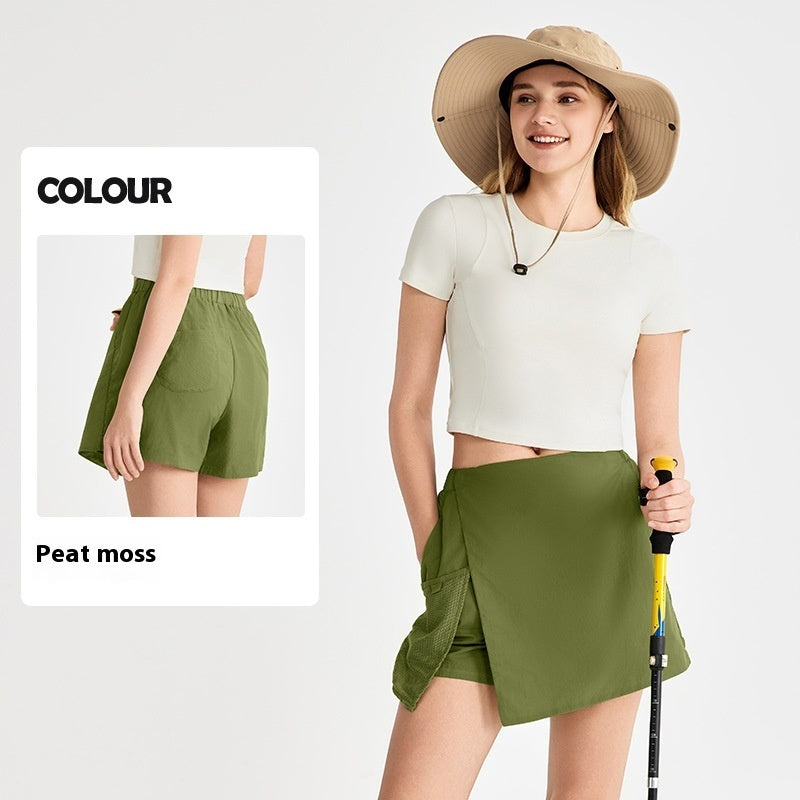 Two-Piece Hiking Shorts – Stealthy Coverage for Active Women