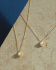 Moon Natural Pearl Necklace (3 to 7 Days shipping)