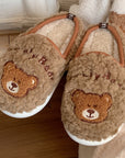 Lovers Cute Cartoon Cotton Slippers Men And Women