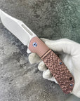 Alloy High Hardness Powder Steel Folding Knife Titanium (USA ONLY)